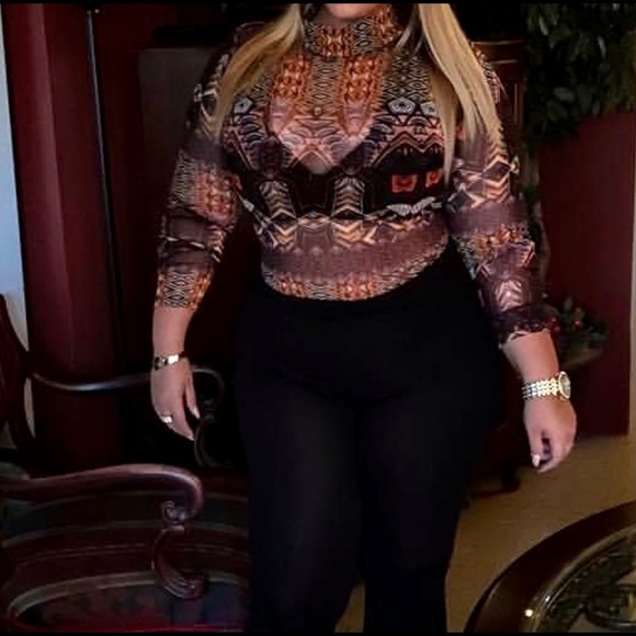 Bodysuit- Sheer M/L - Picture 9 of 9